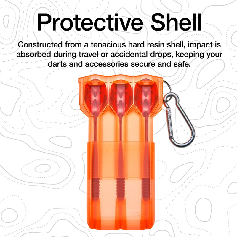 Casemaster by GLD Products Nomad Adjustable Dart Case Neon Orange - Image 2